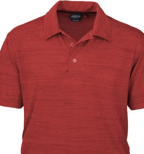 Men’s Tiger-Stripe Jersey Polo Shirt - Image 6