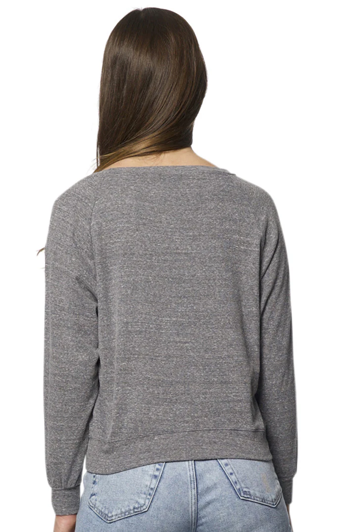 Triblend Long Sleeve Raglan Pullover - Image 12