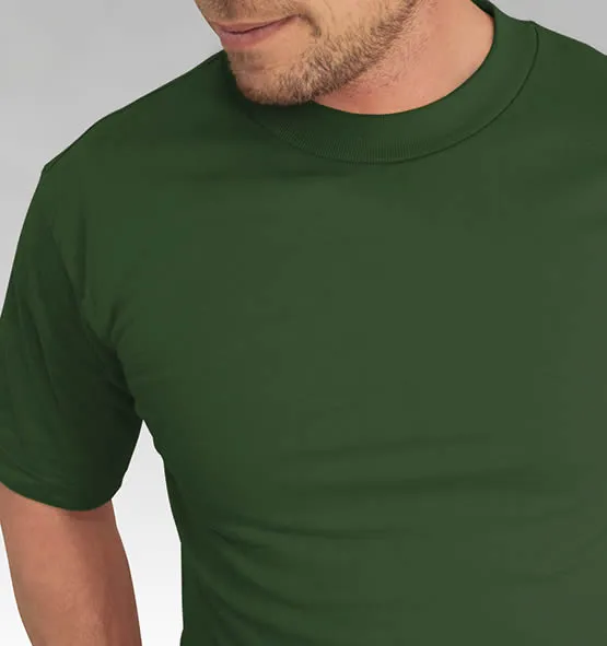 Heavyweight 100% Cotton T-Shirt - Made in USA - Image 19