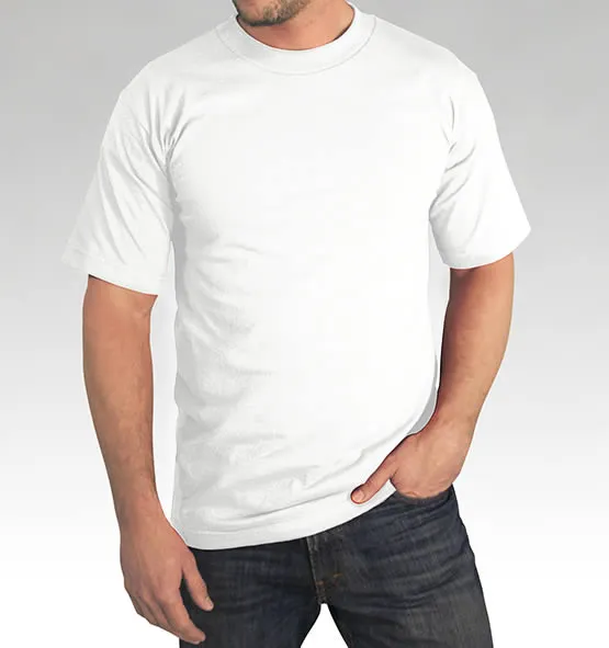 Heavyweight 100% Cotton T-Shirt - Made in USA - Image 30