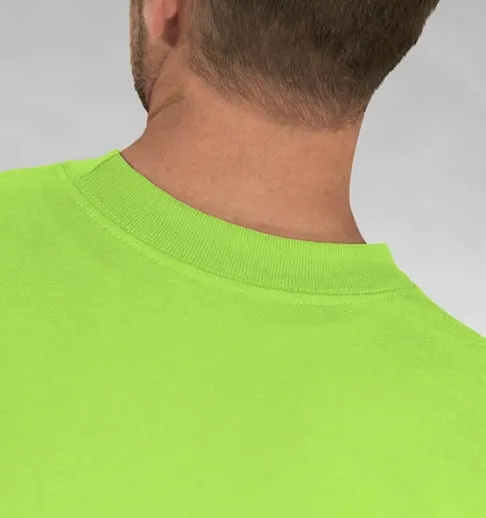 Heavyweight 100% Cotton T-Shirts with Pocket - Made in USA - Image 18