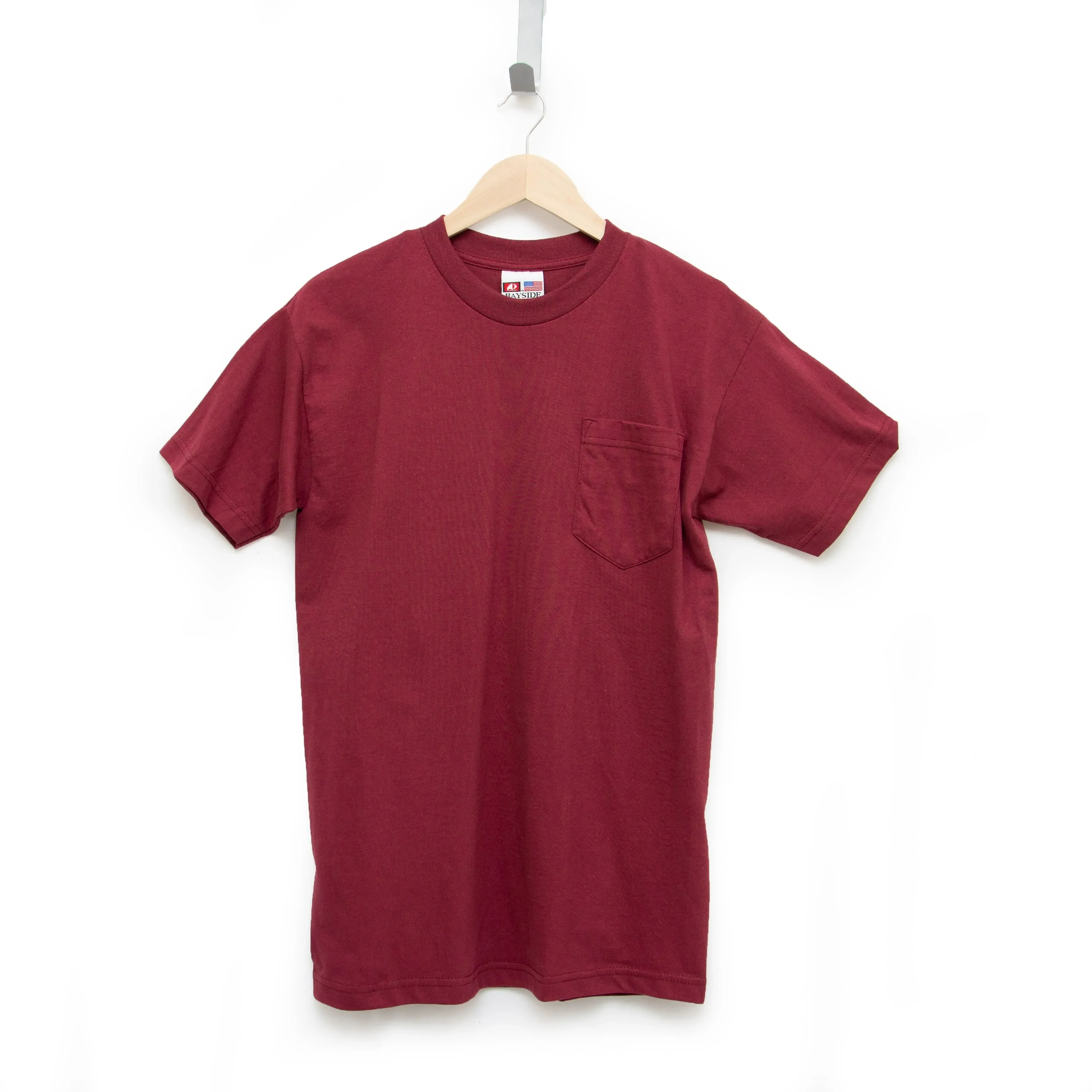 Heavyweight 100% Cotton T-Shirts with Pocket - Made in USA - Image 23