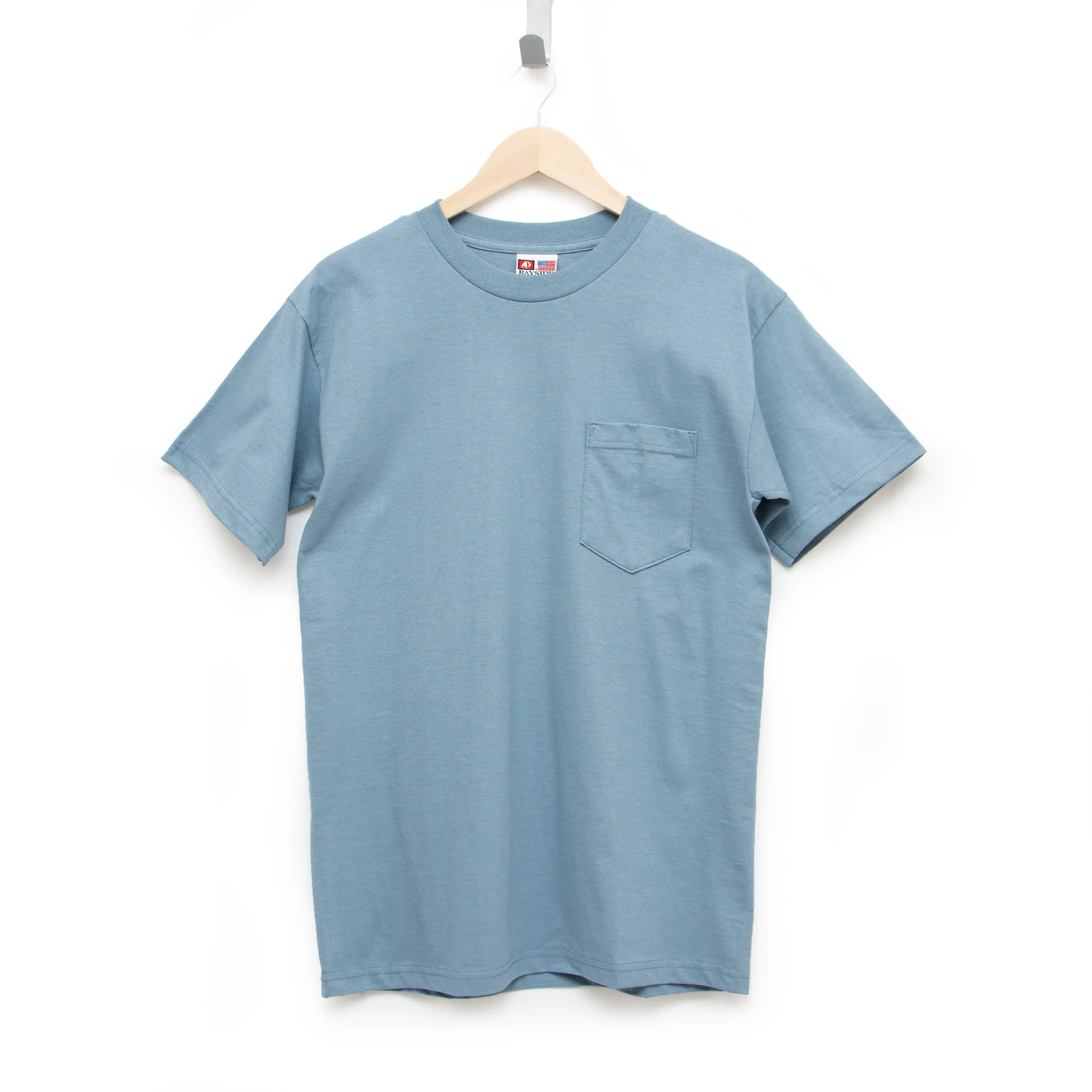 Heavyweight 100% Cotton T-Shirts with Pocket - Made in USA - Image 28