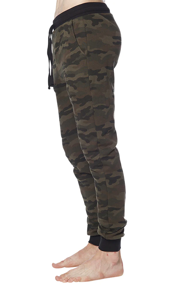 Camo Fleece Jogger Sweatpants - Image 2