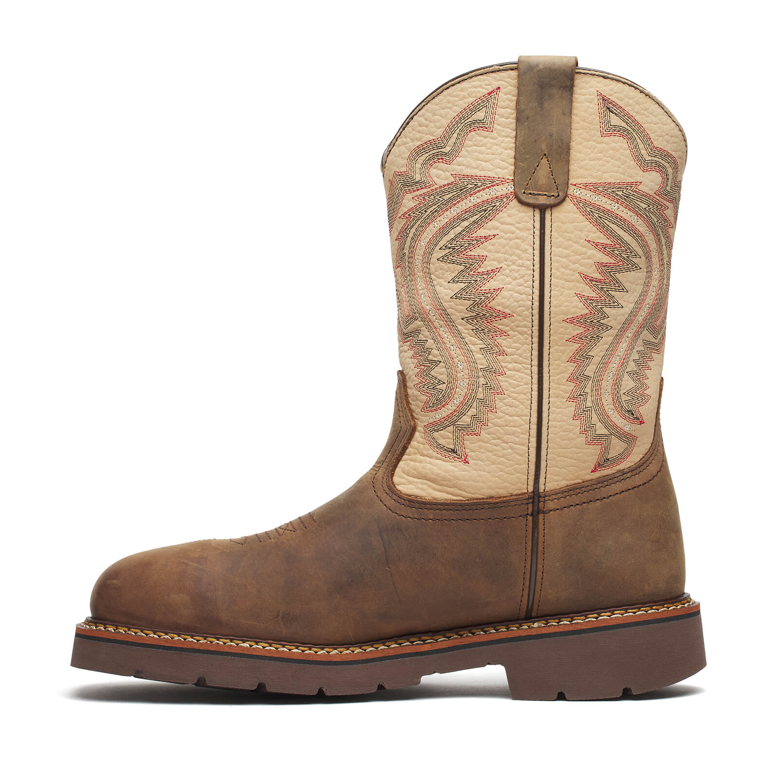 Western Work Series 11" Waterproof Crazy Horse/Rawhide Nano Composite Safety Toe Work Boot - Image 4