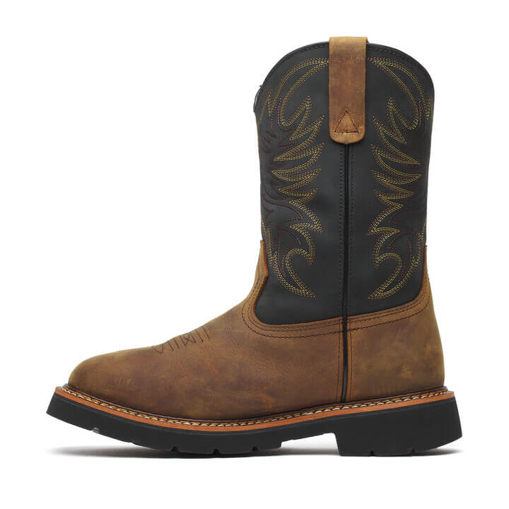 Western Work Series Square Toe Wellington 11" Waterproof Non-Safety Toe Boot - Image 3