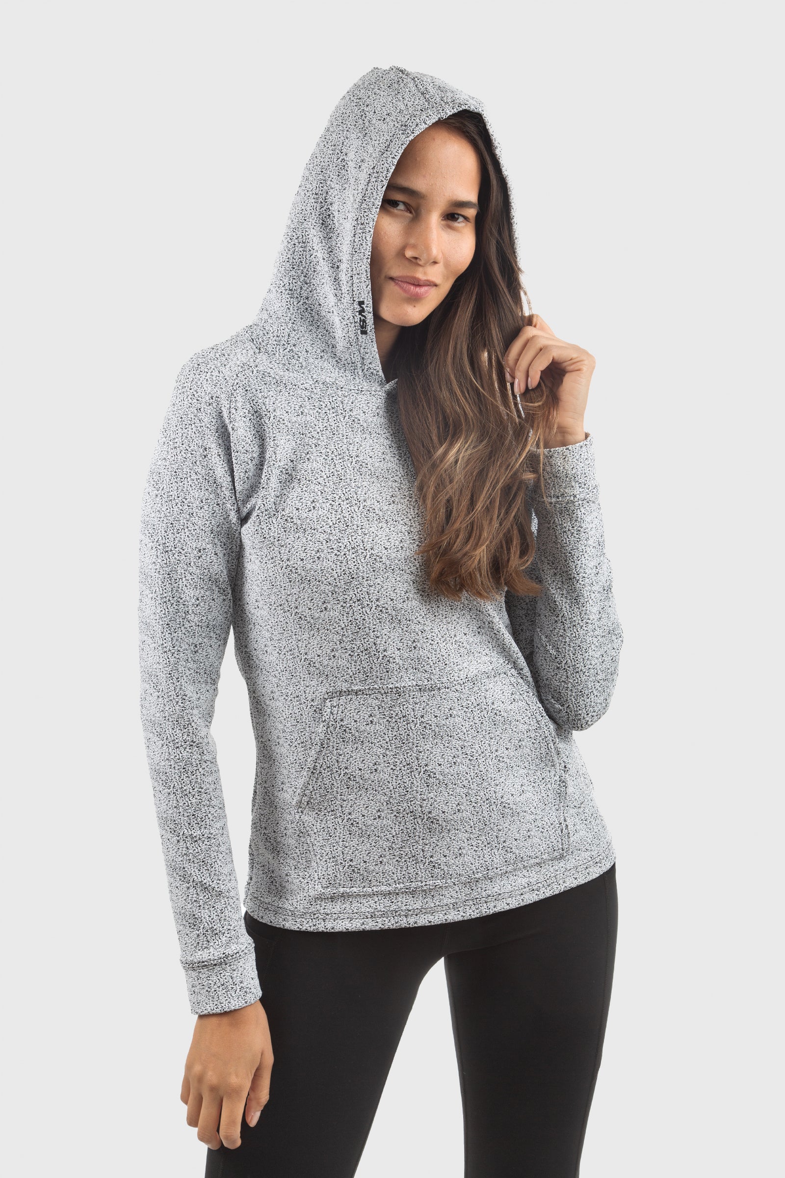 White Frost Long Sleeve Hoodie - Image 4
