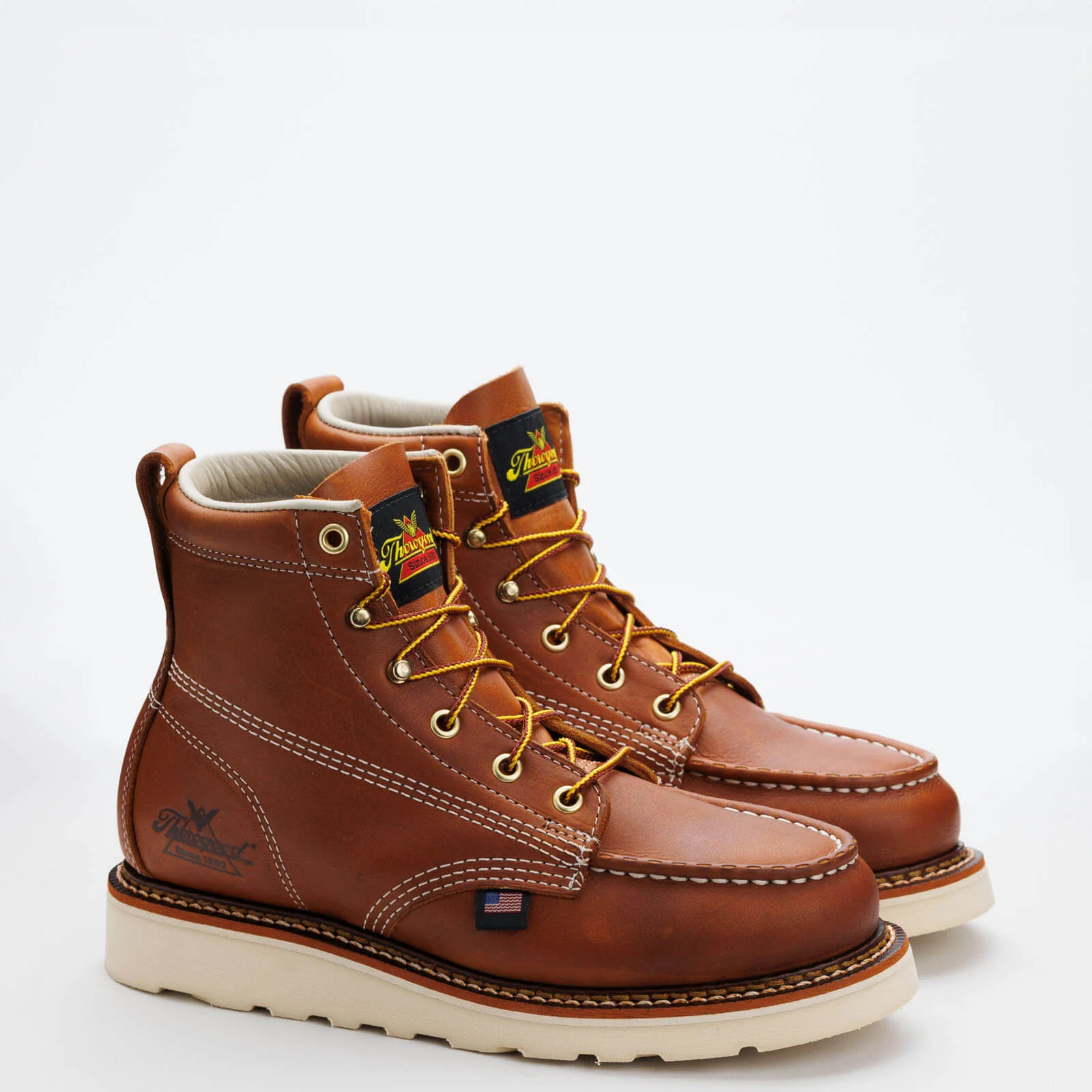 Women's American Heritage - 6" Tobacco Moc Toe - Maxwear Wedge - Image 2