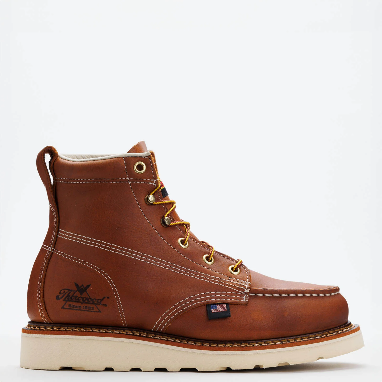 Women's American Heritage - 6" Tobacco Moc Toe - Maxwear Wedge - Image 3