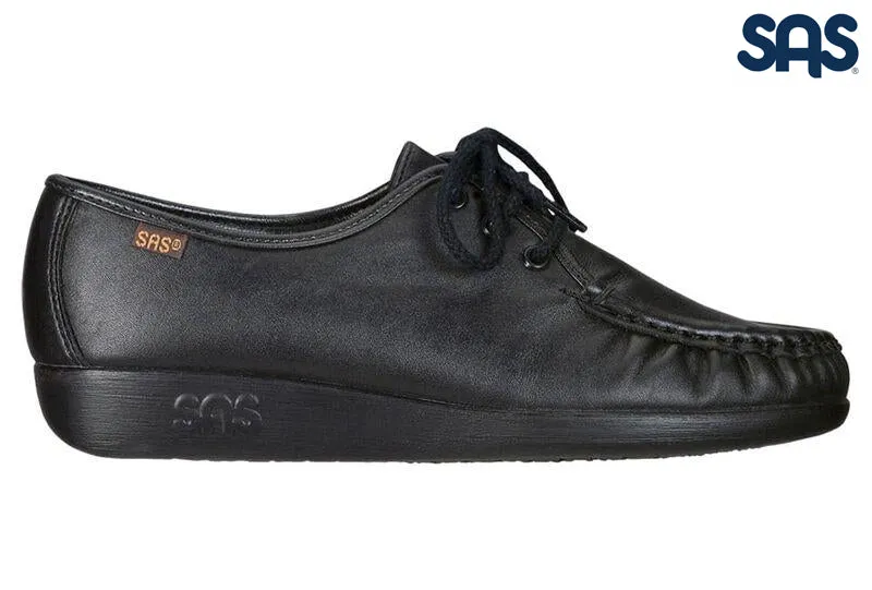 SAS Women's Black Siesta Lace Up Loafer - Image 3