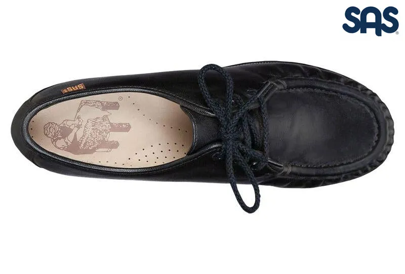 SAS Women's Black Siesta Lace Up Loafer - Image 4