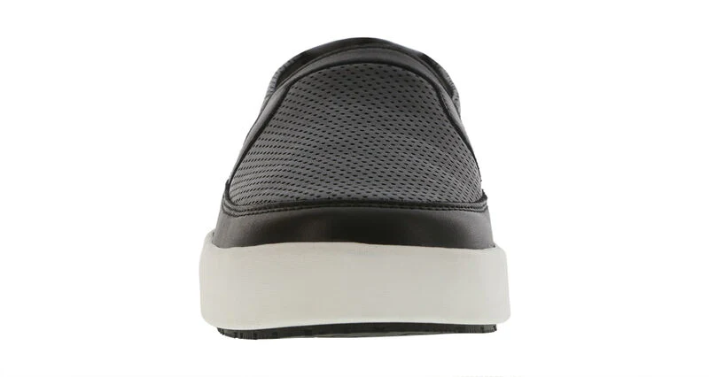 Women's Black Slip-On Sneaker - Image 4