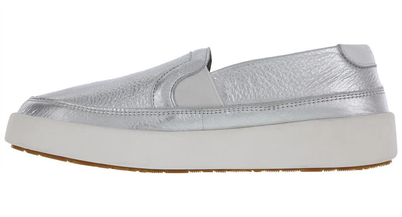 Women's Silver Slip-On Sneaker - Image 2
