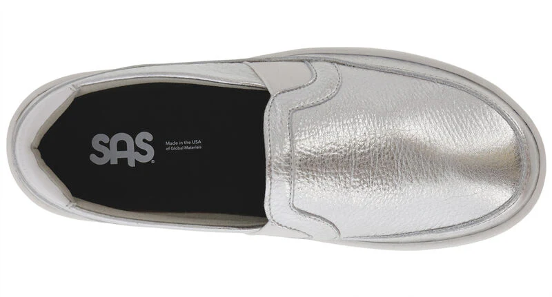 Women's Silver Slip-On Sneaker - Image 3
