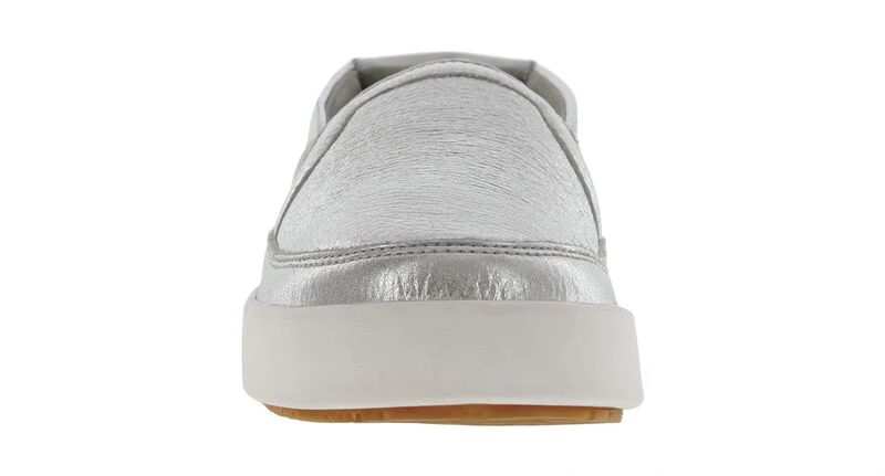 Women's Silver Slip-On Sneaker - Image 4
