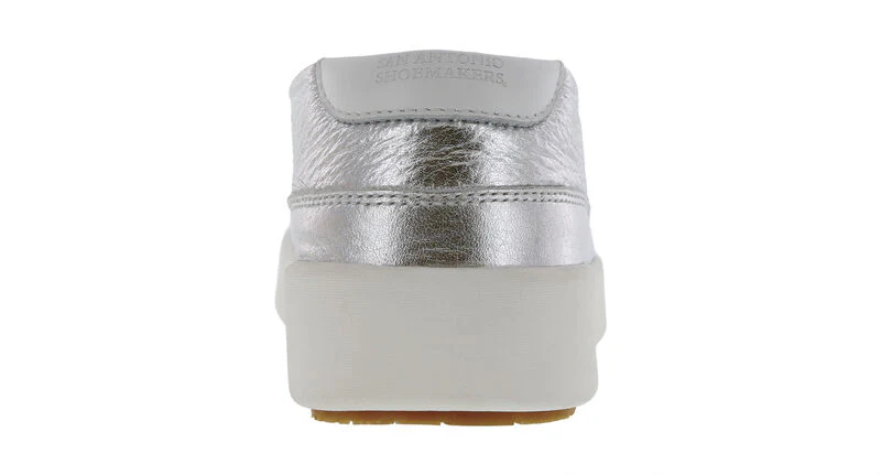 Women's Silver Slip-On Sneaker - Image 5