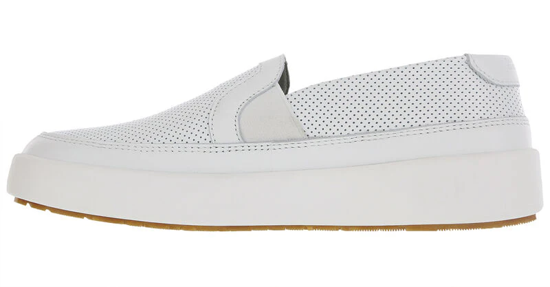 Women's White Slip-On Sneaker - Image 2