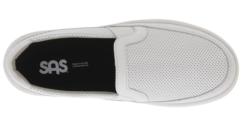 Women's White Slip-On Sneaker - Image 3