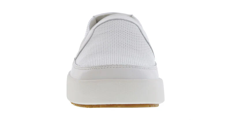 Women's White Slip-On Sneaker - Image 4